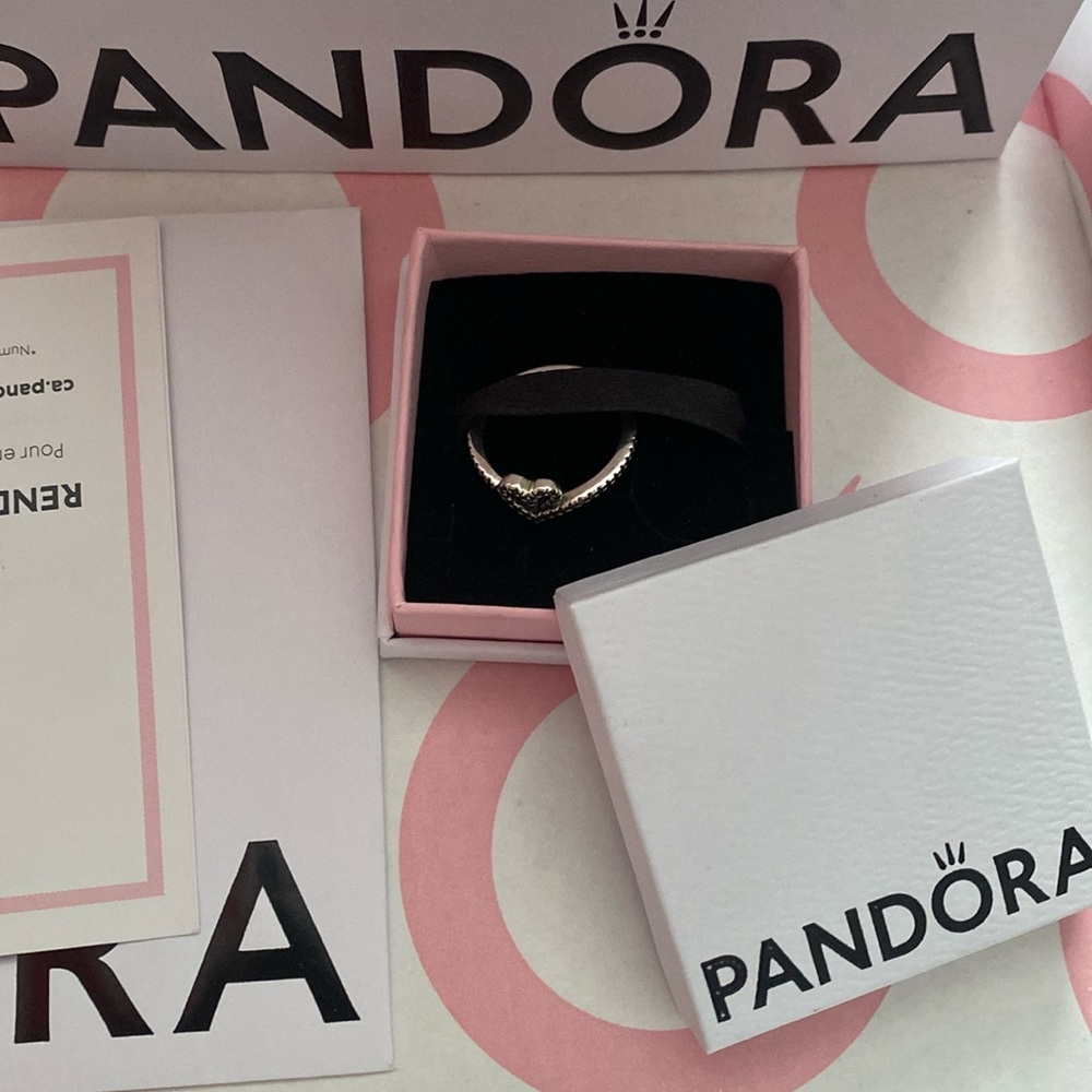 Authentic Pandora Promise Ring - Picture 2 of 3